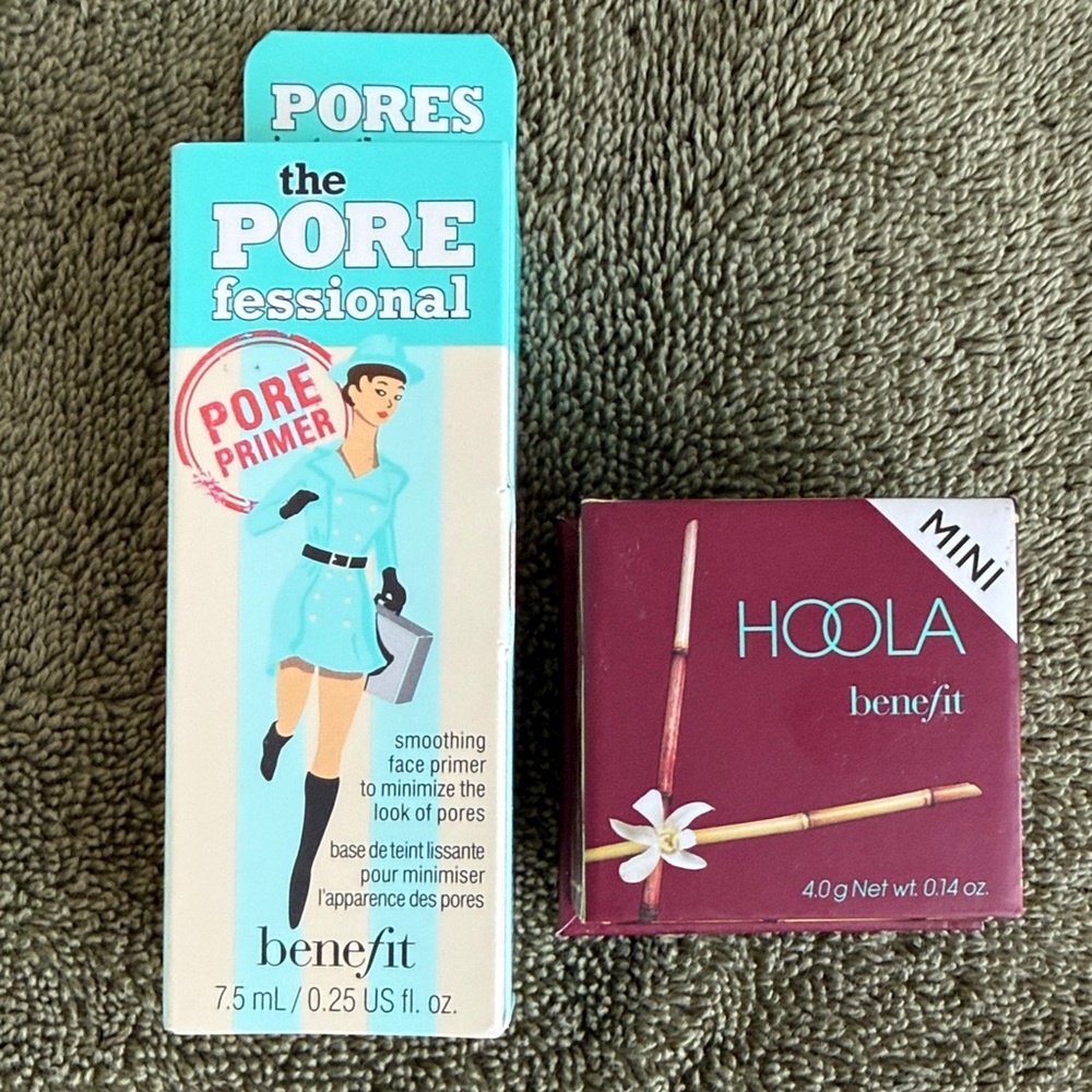 Benefit POREfessional Primer and Hoola Powder Bronzer Mini Duo